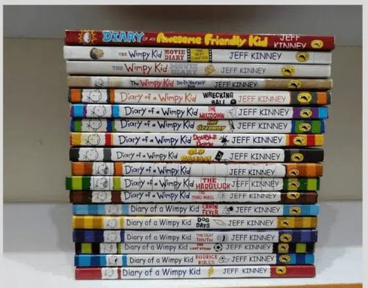 Diary of a Wimpy Kid series (21 Books) By Jeff Kinney