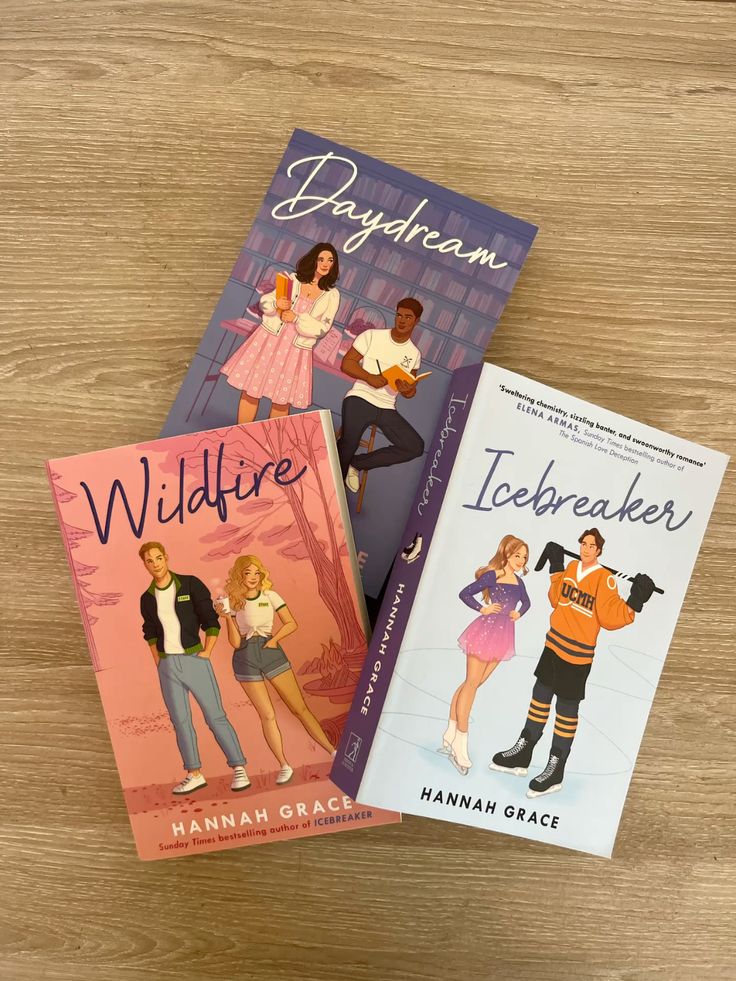 Maple Hills Series (3 Books) by Hannah Grace( Icebreaker, Wildfire ,Daydream)