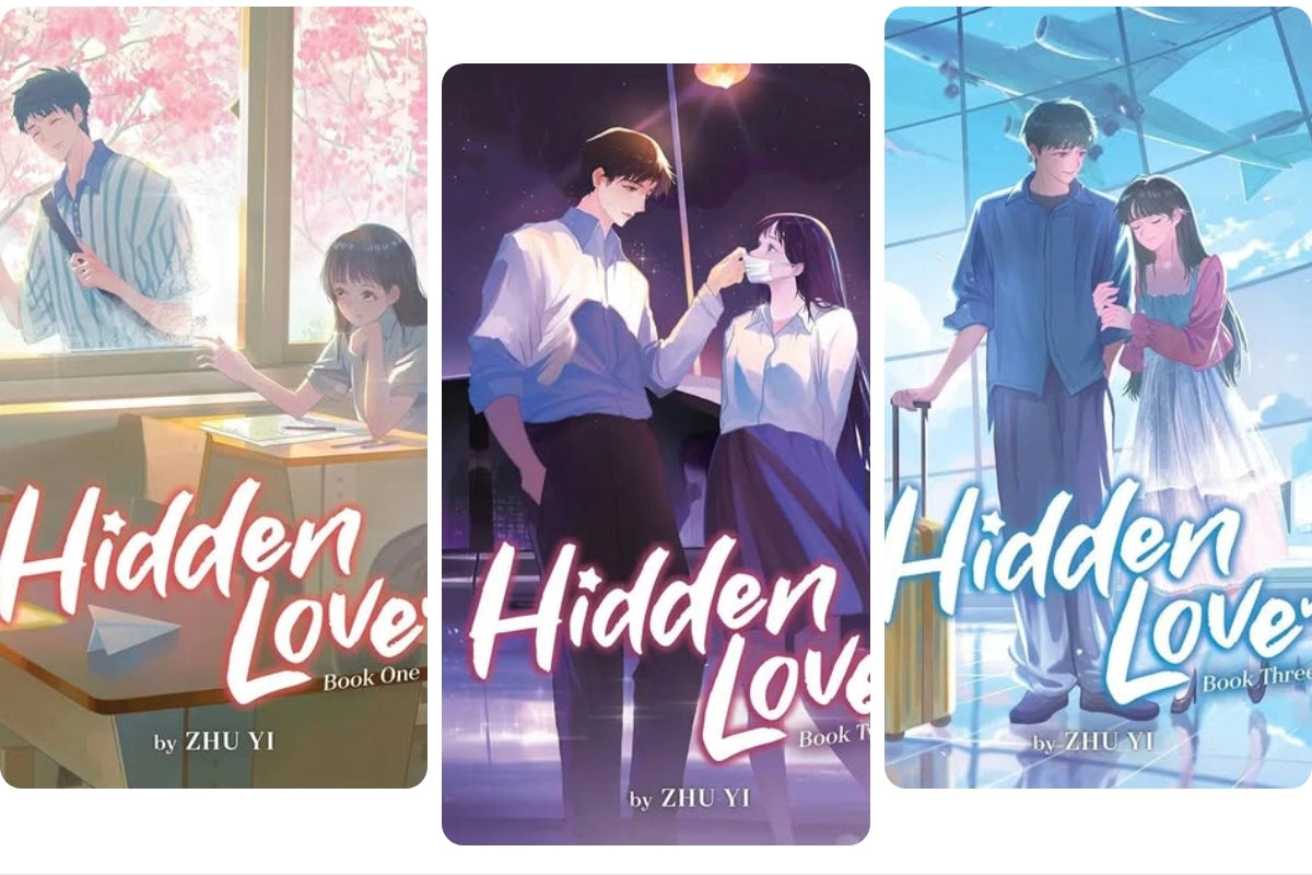 Hidden Love by Zhu Yi 3 book set