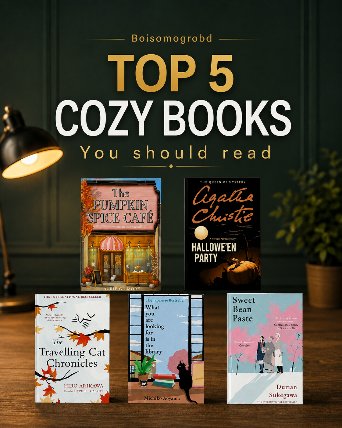 Top 5 Cozy Books