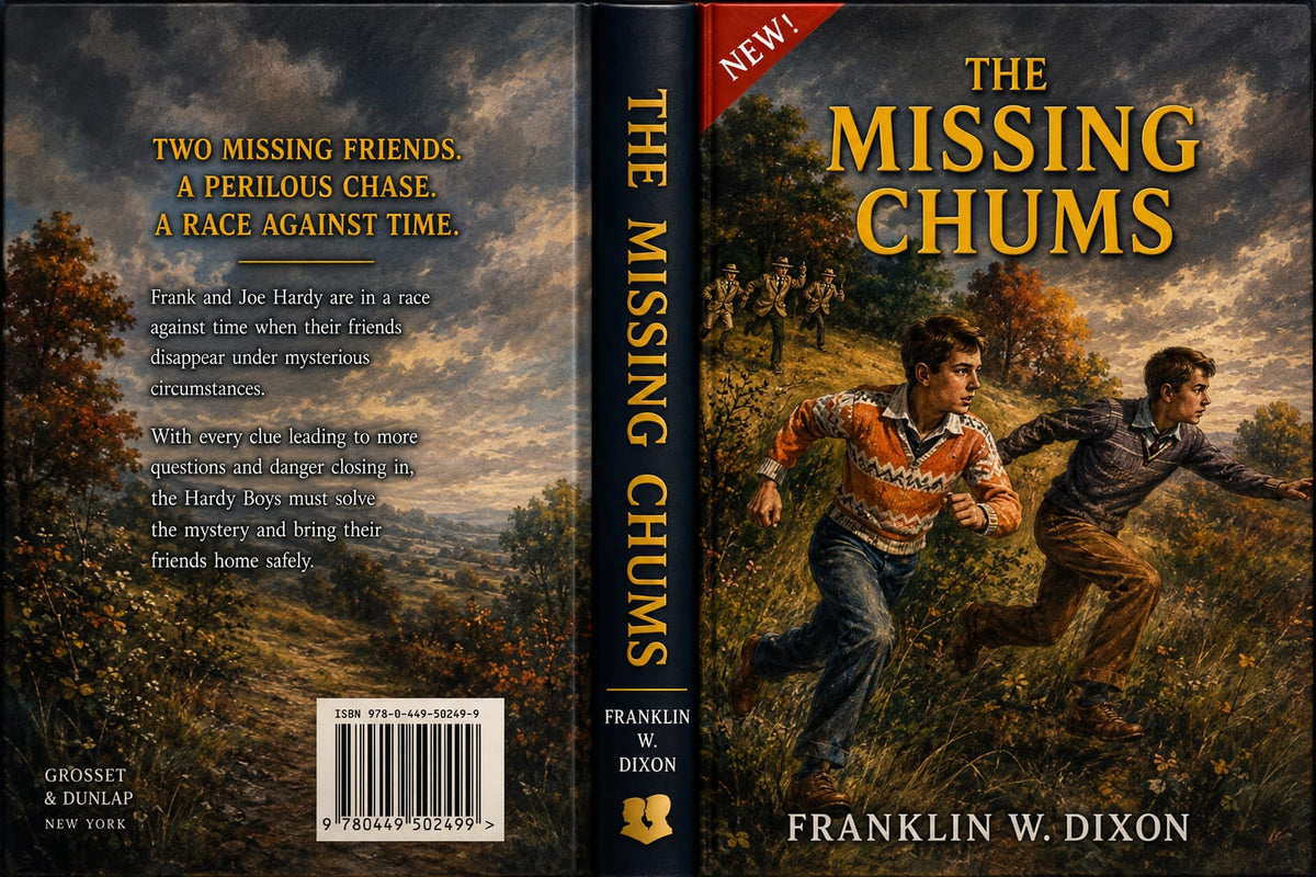 The Missing Chums (1928) Hardy boys