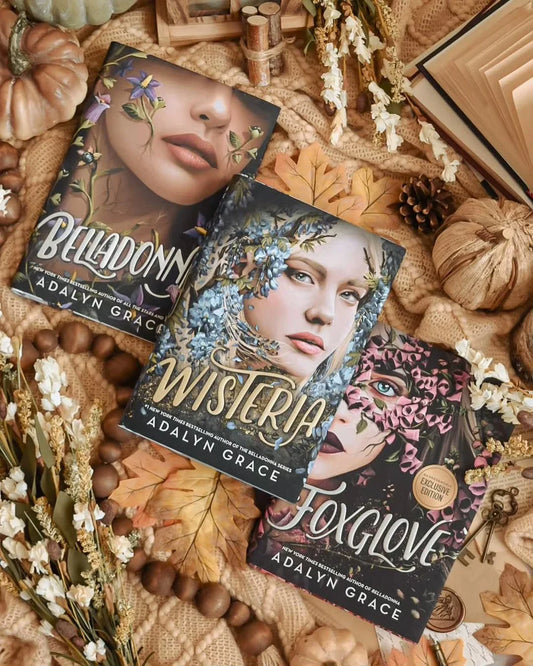 Belladonna Series (3 Books) by Adalyn Grace (Belladonna  Foxglove  Wisteria)