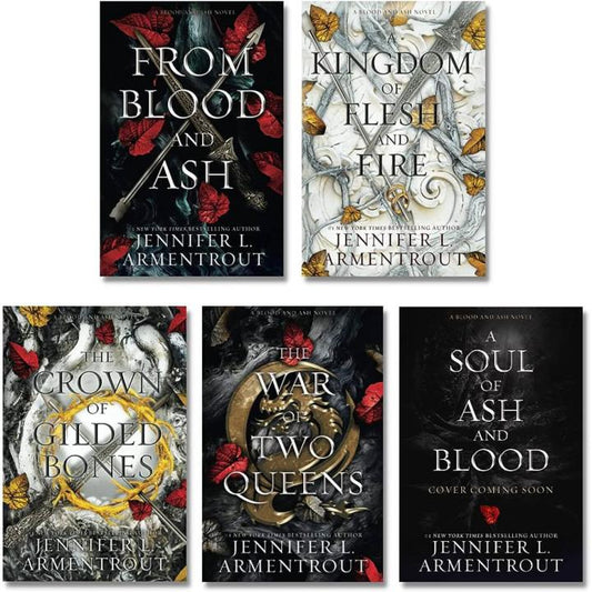 Blood and Ash Series(5 Books) by Jennifer L. Armentrout