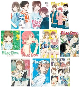 Blue Box Manga Series 10-Book Collection Set (Vol.1 to Vol.10)  by Kouji Miura