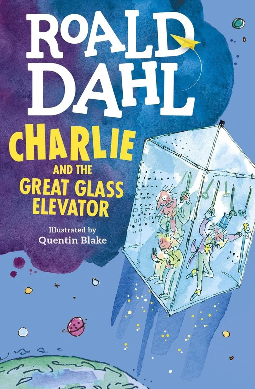 Charlie and the Great Glass Elevator Book by Roald Dahl