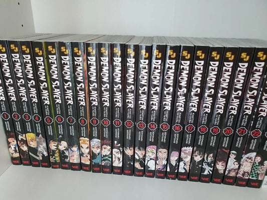 Demon Slayer Manga Series Vol. 1-23 by Koyoharu Gotouge