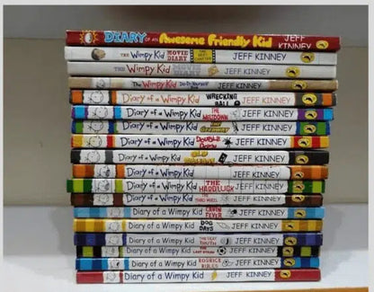 Diary of a Wimpy Kid series (21 Books) By Jeff Kinney