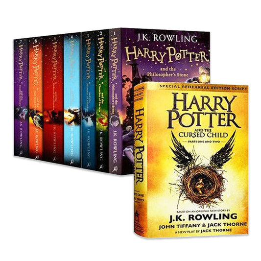 Harry Potter Complete Collection 8 book by J.K. Rowling