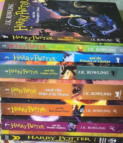 Harry Potter Complete Collection 8 book by J.K. Rowling