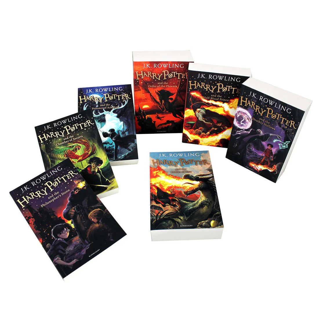 Harry Potter Complete Collection 8 book by J.K. Rowling