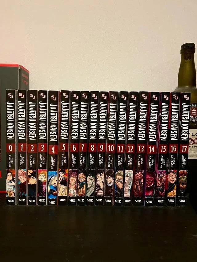 Jujutsu Kaisen Manga series Vol. 0-17 by Gege Akutami