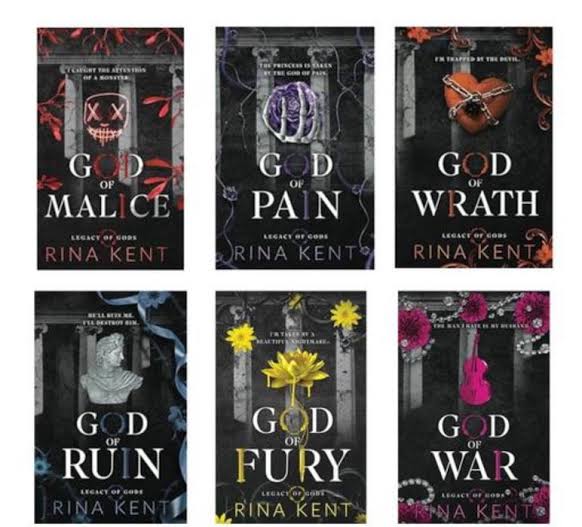 Legacy of Gods Series (6 Books) by Rina Kent