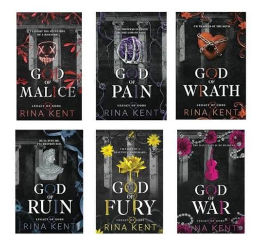 Legacy of Gods Series (6 Books) by Rina Kent