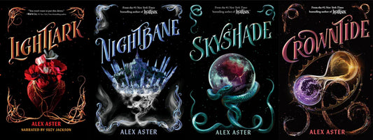 Lightlark Series by Alex Aster ( Lightlark,Nightbane,Skyshade, Crowntide )