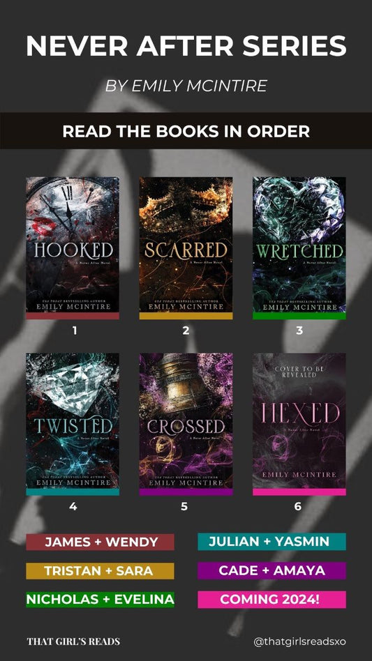 Never After Series (6 Books) by Emily McIntire