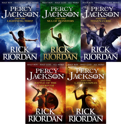 Percy Jackson & the Olympians Novel Series by Rick Riordan