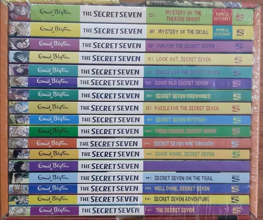 Secret Seven Books Series (17 Books) By Enid Blyton, Pamela Butchart