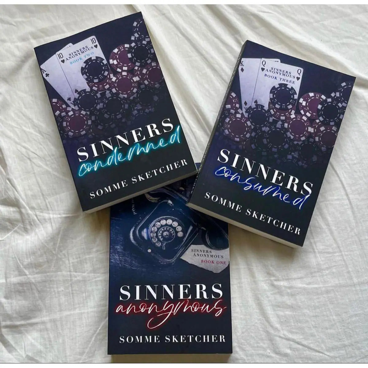Sinners Anonymous Series 4 Books Collection Set By Somme Sketcher (Sinners Anonymous, Sinners Condemned, Sinners Consumed & Sinners Atone)