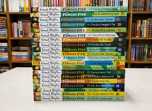 The Famous Five Series (21 Books) By Enid Blyton, Eileen Soper, Claude Voilier