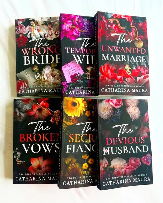 The Windsors Series by Catharina Maura 5 Books Collection Set (The Wrong Bride, The Temporary Wife, The Unwanted Marriage, The Broken Vows & The Secret Fiancée)