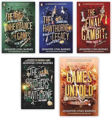 The Inheritance Games Series(5 Books) by Jennifer Lynn Barnes