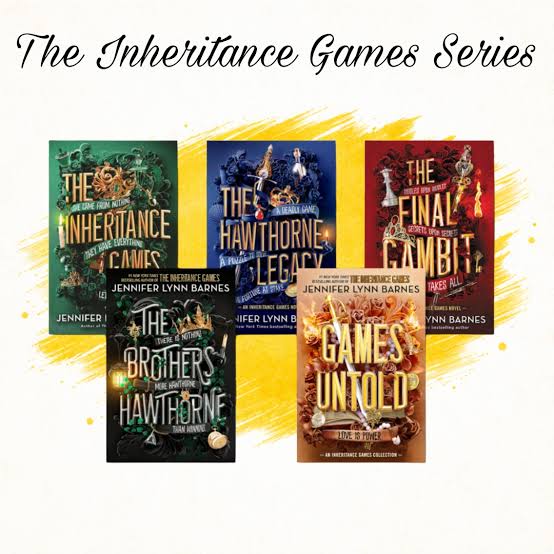 The Inheritance Games Series(5 Books) by Jennifer Lynn Barnes