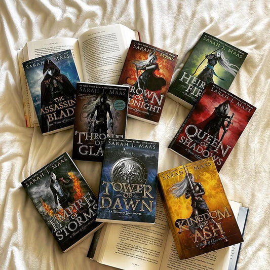 Throne of Glass Series(8 Books) by Sarah J. Maas