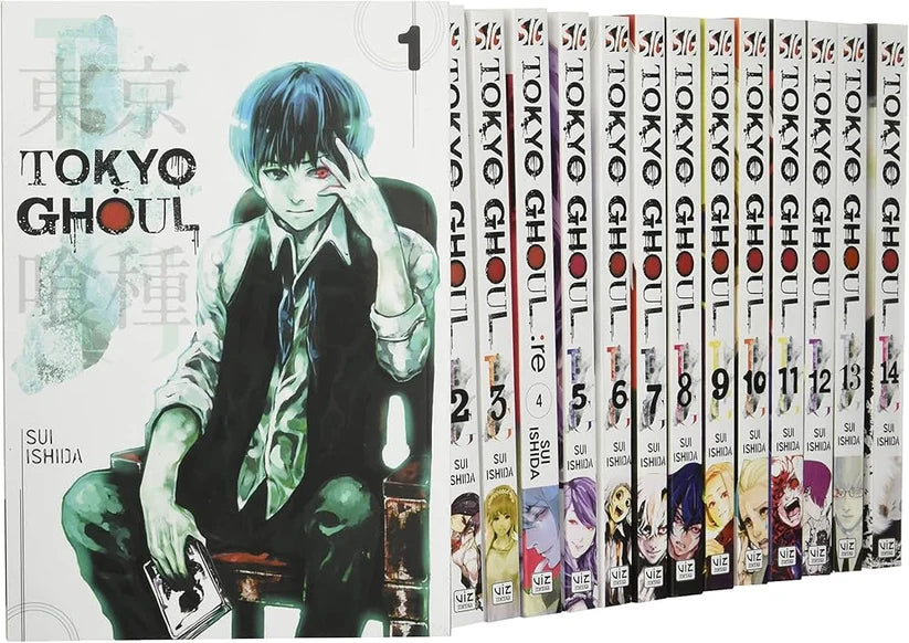 Tokyo Ghoul Manga series Vol. 1-14 by Sui Ishida