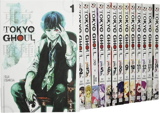Tokyo Ghoul Manga series Vol. 1-14 by Sui Ishida