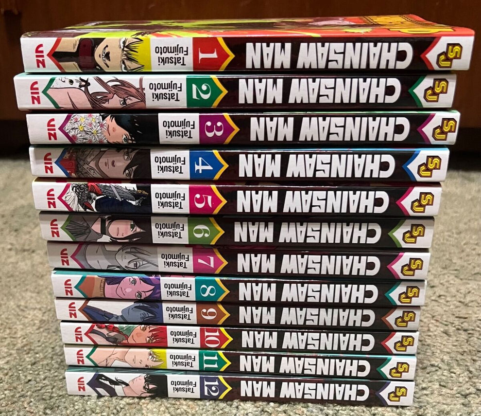 Chainsaw Man Manga series Vol. 1-12(Primium Paperback)